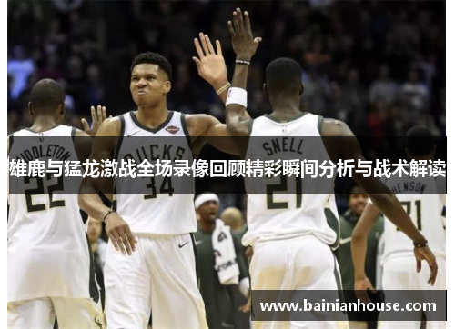 雄鹿与猛龙激战全场录像回顾精彩瞬间分析与战术解读